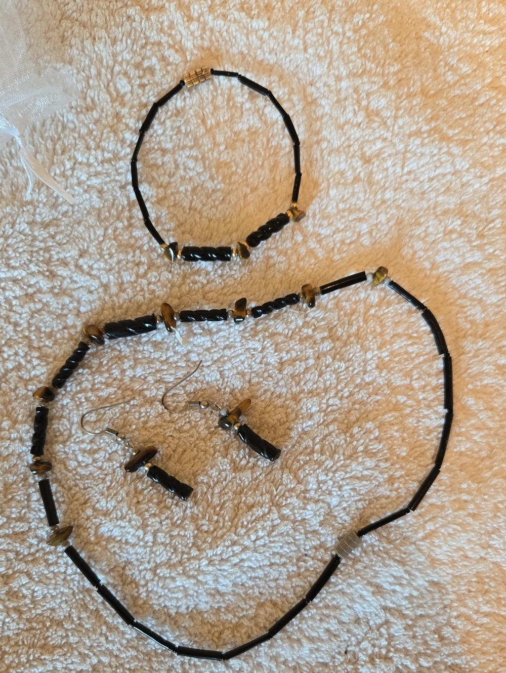 Necklace, Bracelet, Earrings Set